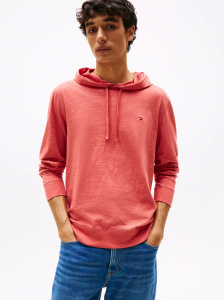 Slub Cotton Hoodie T-Shirt
