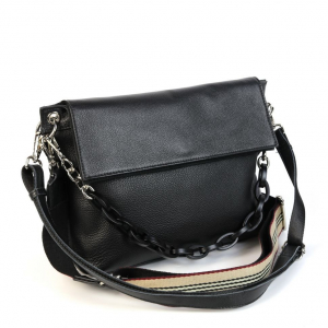 Женская кожаная сумка 86036 Блек