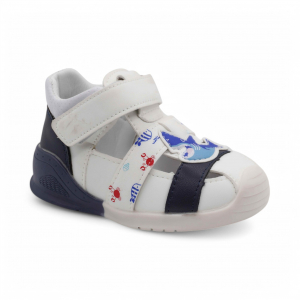 Сандалии 1610-3А белые п/п