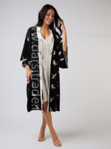 Халат №220040 Ч Chantemely Дроп удлиненный