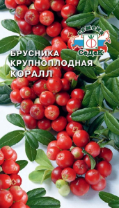 Семена Брусника крупноплодная Коралл 0,05 г /СеДек