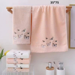 Полотенца “Бабочки” 35*75 махра