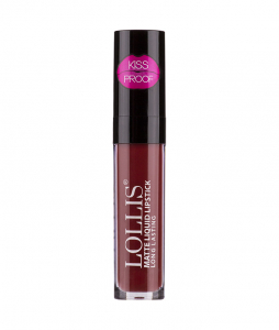 Помада для губ LOLLIS матовая жидкая Matte Liquid Lipstick 07 Меркер Косметика