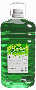 Средство для мытья рук "Savon" c ароматом яблока. 5 л