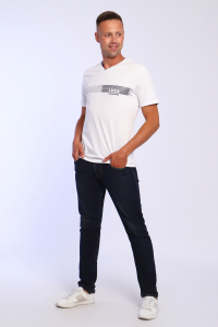 Футболка с принтом больших размеров 86095