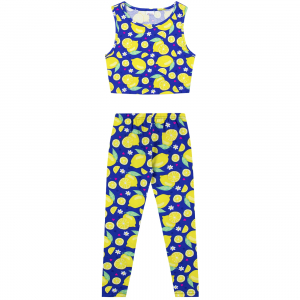 Комплект лосины и топ кулирка лайкра 7610104603