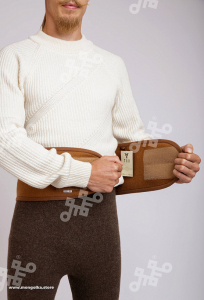 Пояс валяный из верблюжьей шерсти ПРЕМИУМ        (арт. 03122)