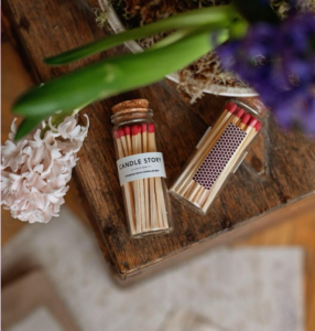 Спички Candle Story в стеклянной колбе