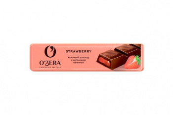 «O'Zera», шоколадный батончик Strawberry, 50 г (упаковка 20 шт)