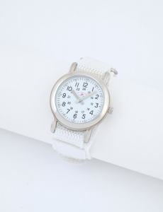 USPA JUNIOR WHITE STRAP NYLON WATCH