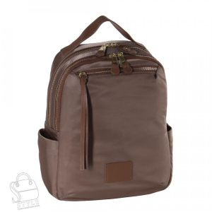 Рюкзак женский текстильный 23268 khaki Polina&Eiterou