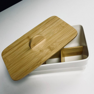 140-182 Подставка для чайных пакетиков 24см BAMBOO в под.уп.(х12)Фарфор