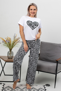 Пижама женская Зебра