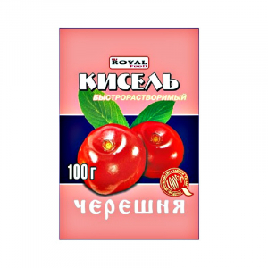 Быстрорастворимый кисель черешня 100гр*80