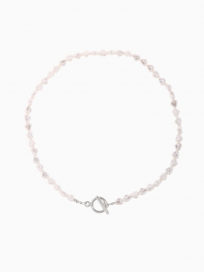 Бусы «Тогл» с жемчугом, шар №6, белые, L=40 см