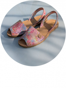 Испанские абаркасы от AB.Zapatos · 3207PC · clavel multicolor Акция