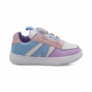 Кроссовки А782-19 фиолетово голубые