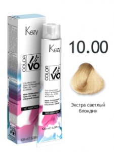 Крем-краска KEZY COLOR VIVO 10.00 Экстра светлый блондин 100мл