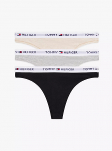 Tommy Logo Thong 3-Pack
