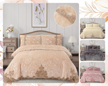 Покрывало Велюровое BELLA HOME Y-04