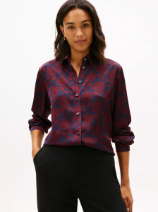 Relaxed Floral Print Shirt