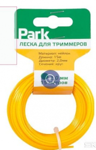 Леска д/триммера PARK 2мм 15м круг