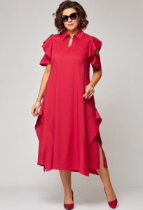 Платье EVA GRANT 7297-1 красный