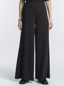 Брюки палаццо из вискозного неопрена