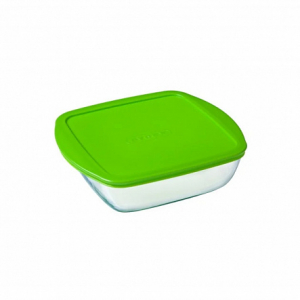 Блюдо с крышкой Cook <(>&<)> Store 25x22x7см 2.2л квадратное