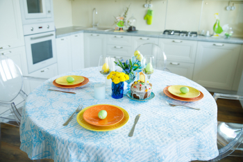 Скатерть Мари Санна Цветы 150*150