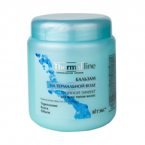 Бальзам для волос Thermal Line  увлажнение объем и блеск термальная вода BITЭКС