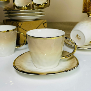 122-117 Чайный набор 12пр. 270мл TORONTO CREAM в под.уп.(х6)Фарфор