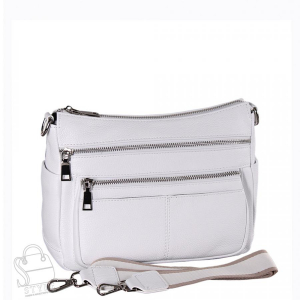 Сумка женская кожаная 8532VG white Vitelli Grassi