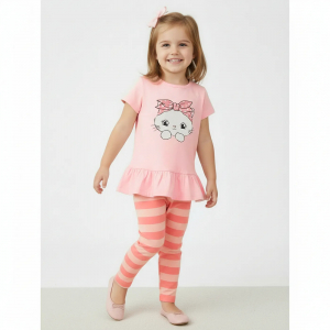 Комплект футболка кулирка , лосины кулирка лайкра  7063100313