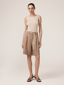 Шорты изо льна и тенселя