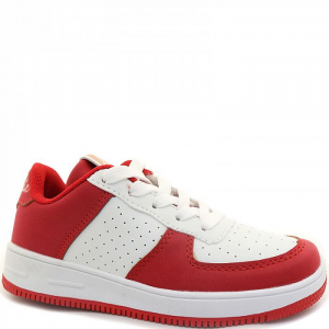 C8069-6 крас/бел Кроссовки для девочек (31-36)/10