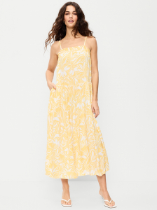 Airy Smocked Maxi Dress