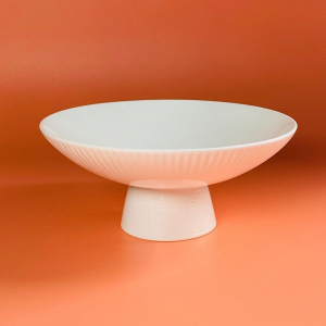 305-092 Фруктовница 25см на ножке VERONA в под.уп.(х8)Фарфор