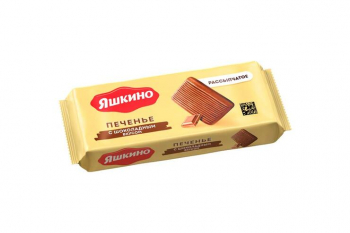 «Яшкино», печенье с шоколадным вкусом, 170 г