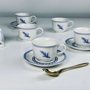 305-269 Кофейный набор 12пр.120мл  АНДОРРА в под.уп.(х12)Фарфор