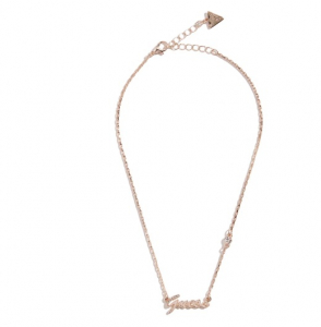 GUESS Script Necklace