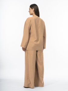 Блуза из модала с эффектом крэш