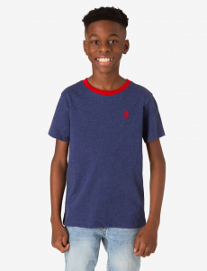 BOYS RINGER CREW NECK T-SHIRT