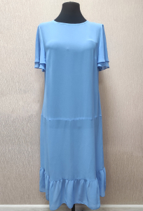 Платье Bazalini 4953 голубой УЦЕНКА