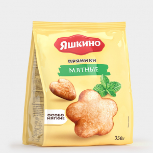 «Яшкино», пряники «Мятные», 350 г