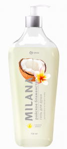 Гель для душа Grass MILANA райское блаженство с маслом кокоса 750мл