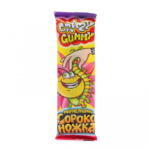 Мармелад Сороконожка Crazy Gummy, 15 гр