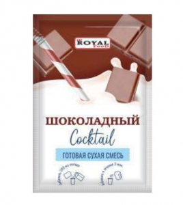 *Коктейль шоколадный 30гр сухая смесь 1/100