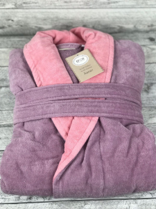 Халат женский EFOR размер XXL GUL KURUSU сухая роза BR-0183/05