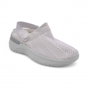 Сабо текстильные F6-2 белые